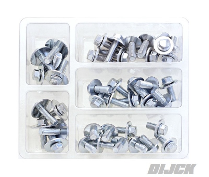 Bolt Kits > BOLT Hex Head Flange Bolt+Washer Assort Van Dijck